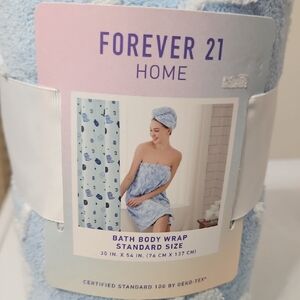Forever 21 Blue Bath Body Wrap